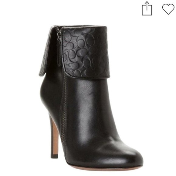 Coach Shoes - Authentic COACH Mackenna Leather Boots
